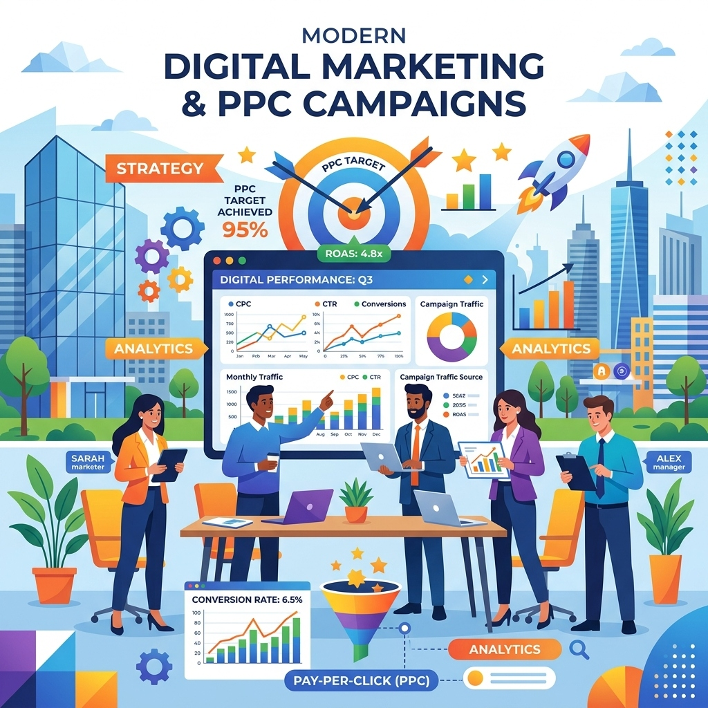 Performance Digital Marketing Graph